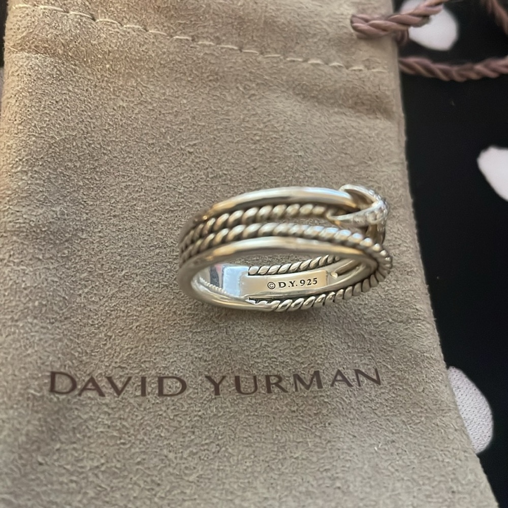Authentic David Yurman Infinity Ring. - image 3